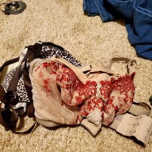 Lot of nursing bras and nursing tanks